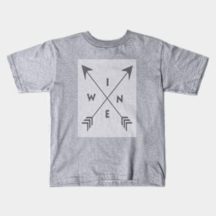 Wine with Arrows Kids T-Shirt